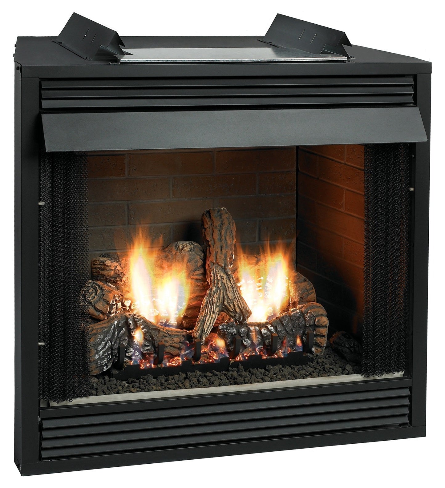 Empire Breckenridge 32" Louvered Front Vent Free Premium Firebox