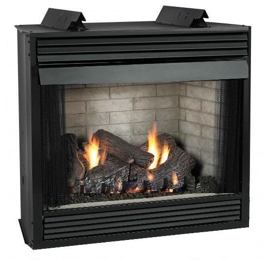 Empire Breckenridge 42" Louvered Front With Refractory Liner Vent Free Deluxe Firebox