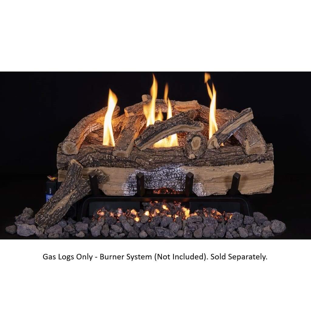 Grand Canyon 18" to 30" Split Oak Vent Free Gas Logs