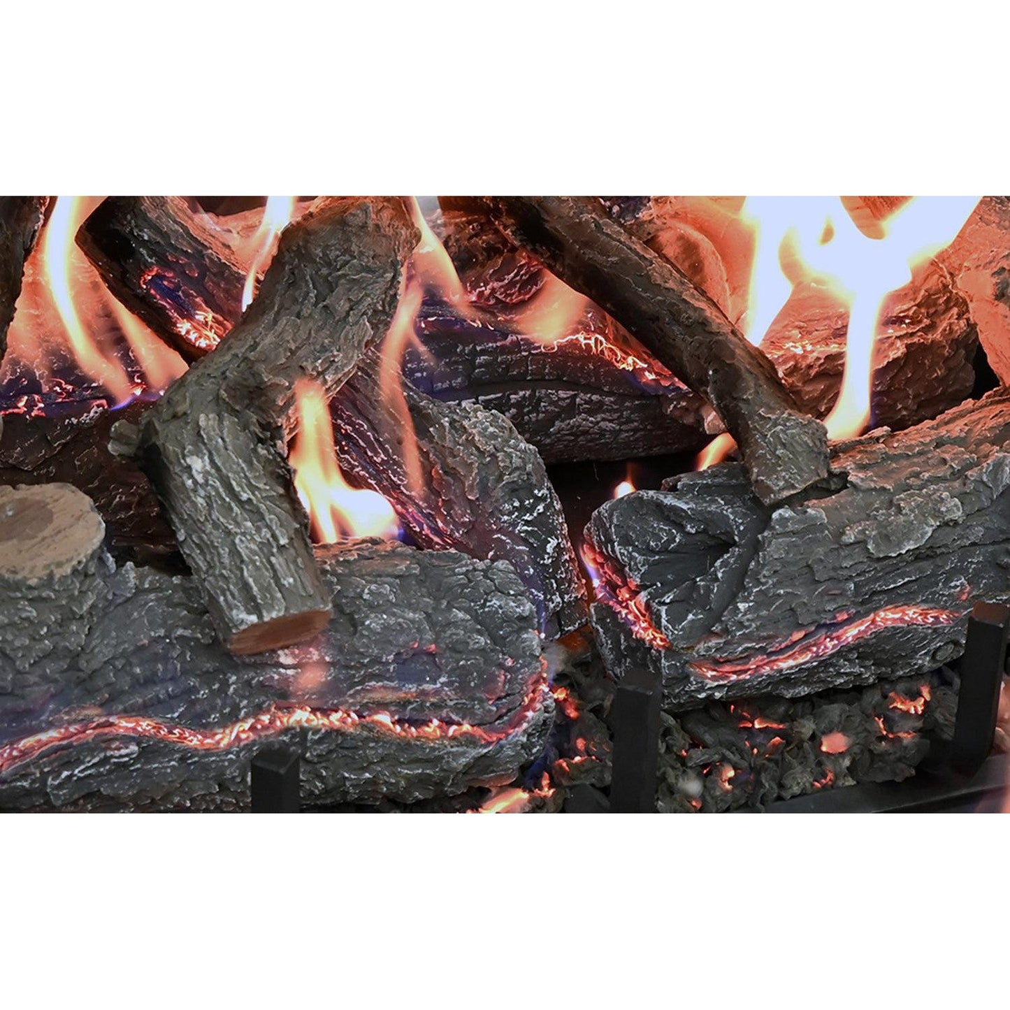 Grand Canyon Lava Front View 30" Variable Electronic Ignition Propane Gas Vented Burner