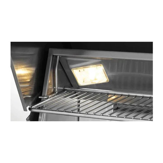 Fire Magic Aurora A660s 30" Propane Gas Freestanding Grill with 1 Sear Burner, Backburner and Analog Thermometer (A660S-8LAP-61)
