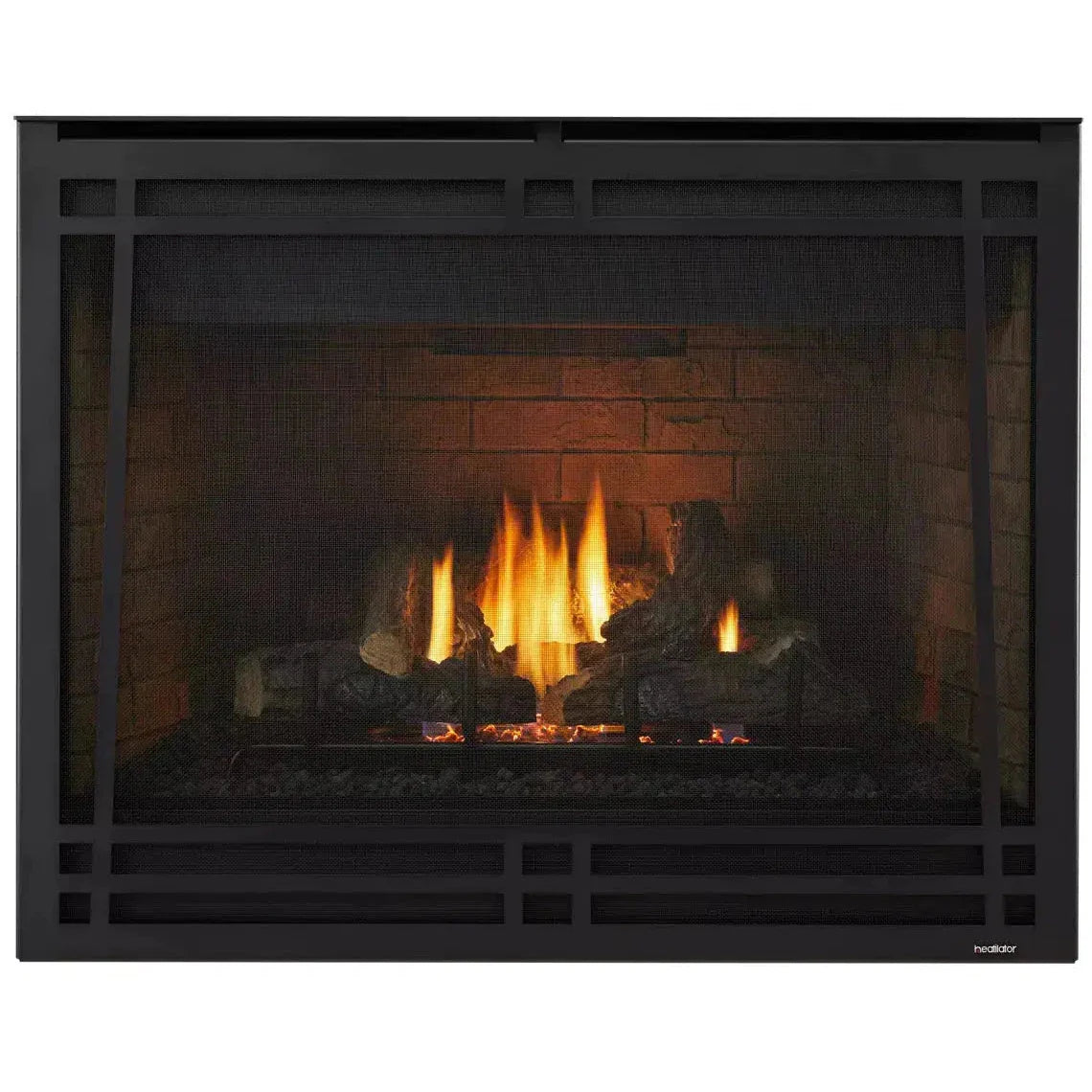 Heatilator Caliber 42" Traditional Top/Rear Direct Vent Propane Gas Fireplace With IntelliFire Touch Ignition System