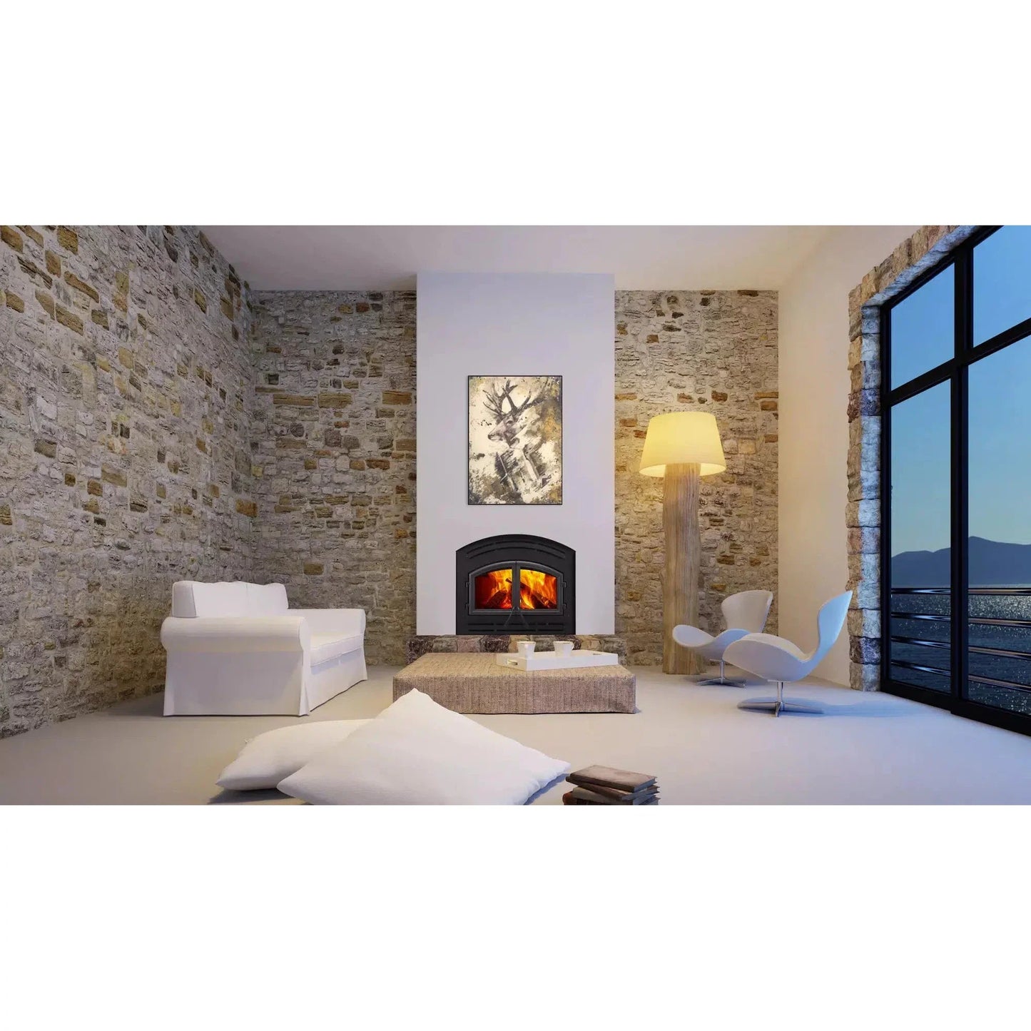 Heatilator Constitution 40" Traditional Wood Burning Fireplace