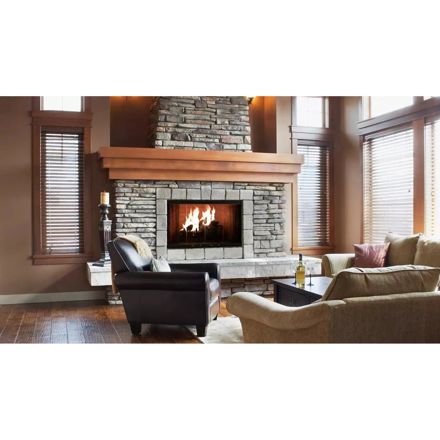 Heatilator Element 36" Traditional Uninsulated Radiant Heat Wood Burning Fireplace