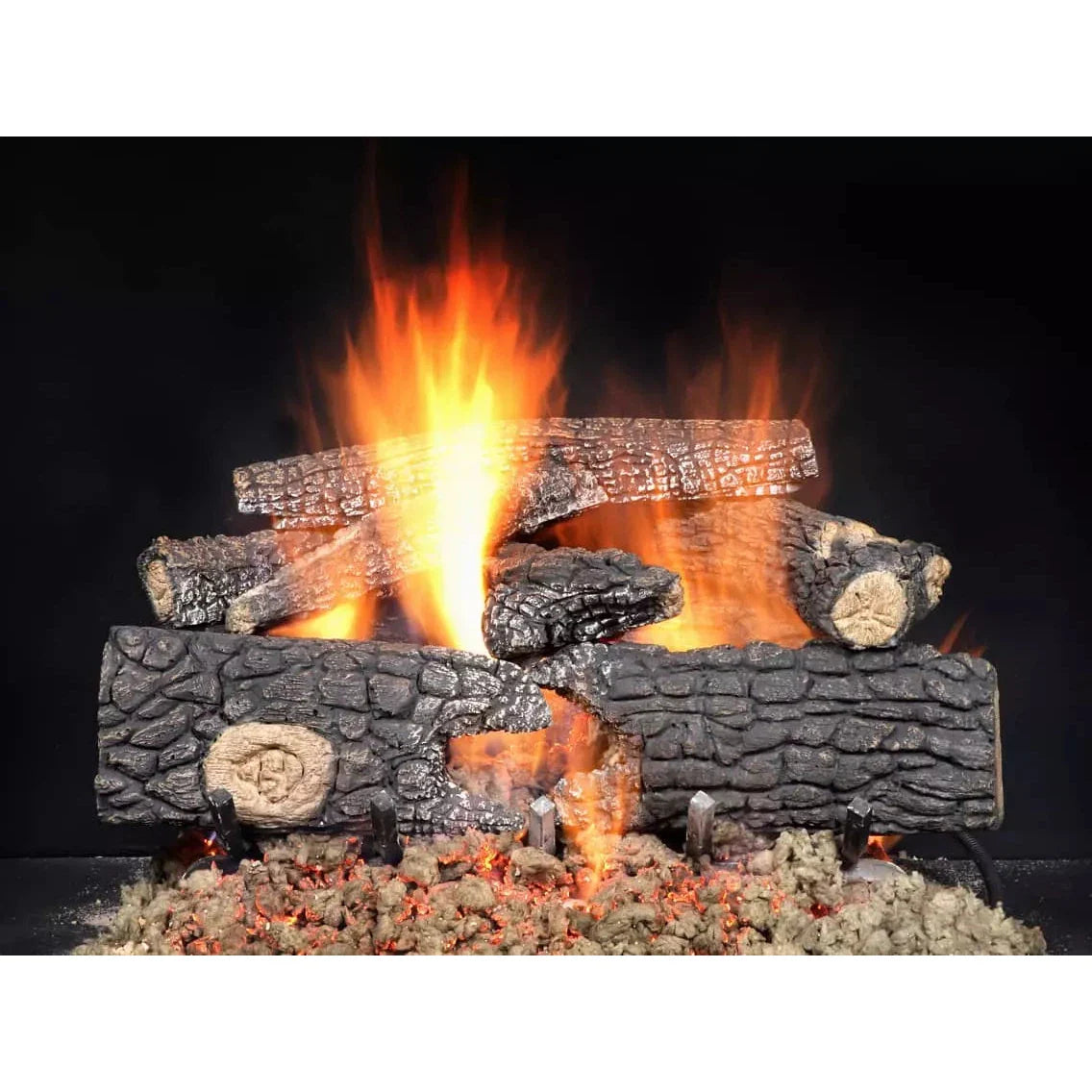 Heatilator Fireside Realwood 24" Refractory Cement Gas Log Set