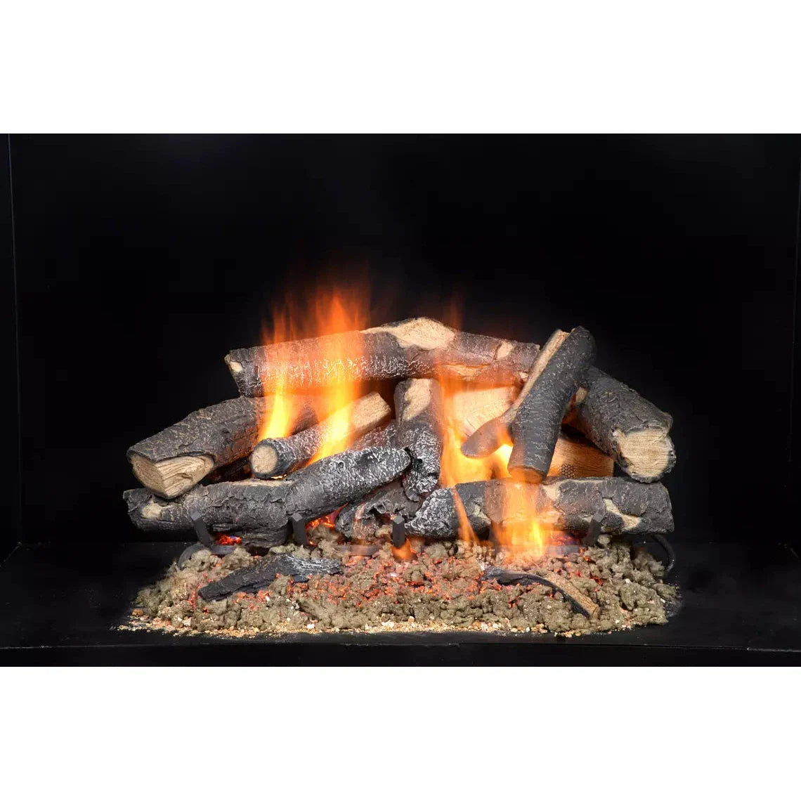 Heatilator Fireside Supreme Oak 24" Gas Log Set for See-Through Fireplace