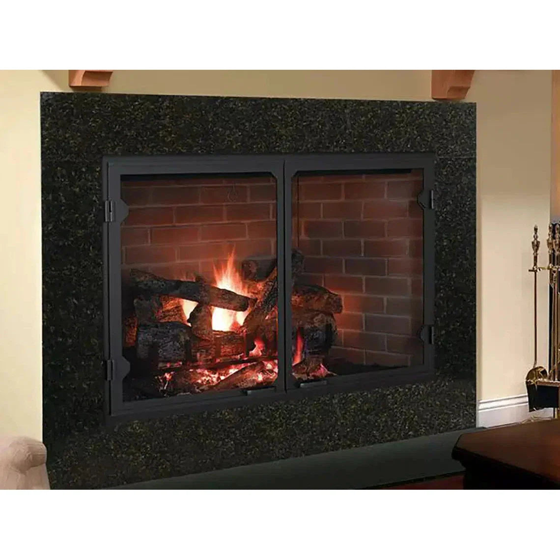 Heatilator Icon 100 50" Traditional Radiant Heat Wood Burning Fireplace With Herringbone Refractory