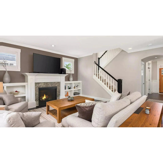 Heatilator Novus 33" Traditional Top/Rear Direct Vent Natural Gas Fireplace With IntelliFire Ignition System