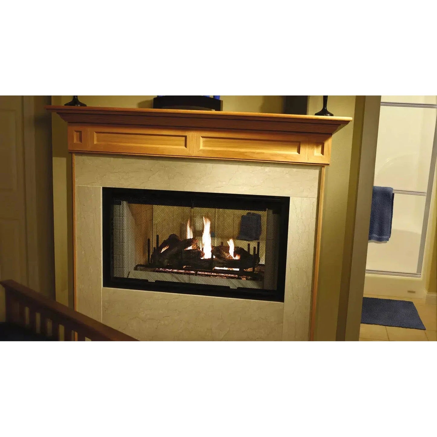 Heatilator ST42A 42" Traditional/Contemporary See-Through Wood Burning Fireplace