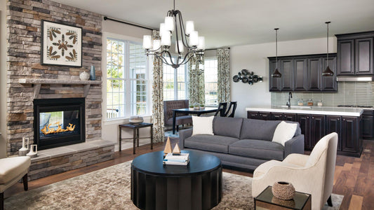 Heatilator Twilight Modern 36" Contemporary Indoor/Outdoor See-Through Natural Gas Fireplace With IntelliFire Touch Ignition System