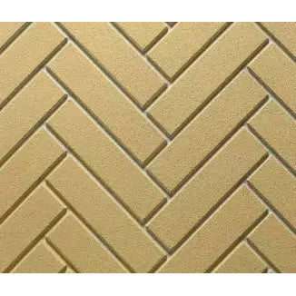 Heatilator Yellow Herringbone Molded Brick Panels for Birmingham 42" Wood Burning Fireplace