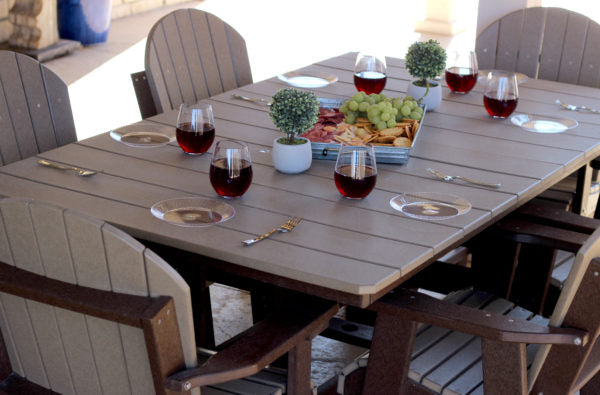 Dining Height 6′ Rectangle Table