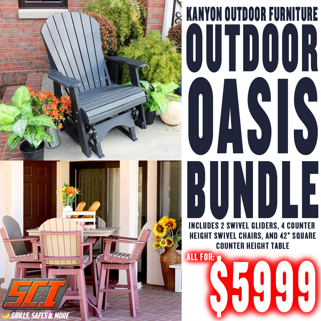 Kanyon Outdoor Furniture Oasis Bundle