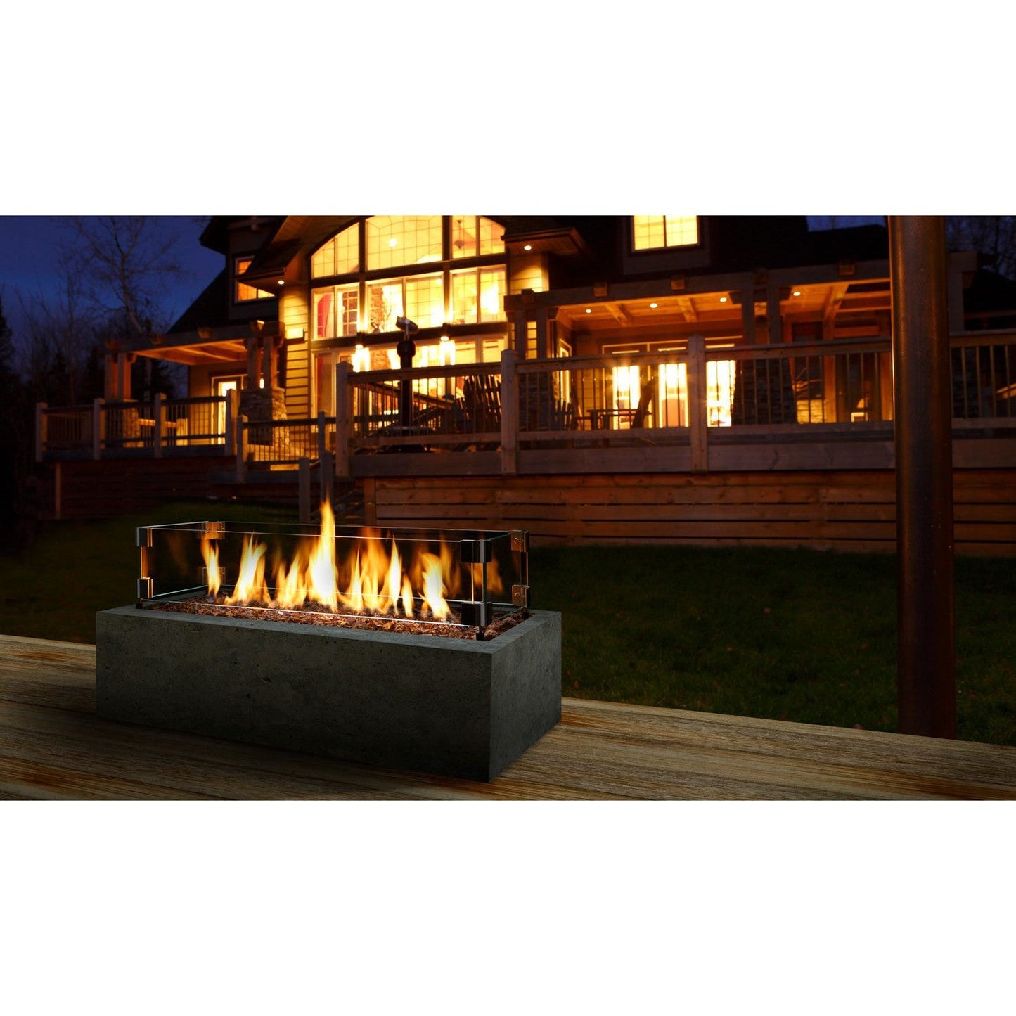 Kingsman Barbara Jean 24" Intermittent Pilot Proflame 2 Control, Natural Gas Outdoor Linear Burner