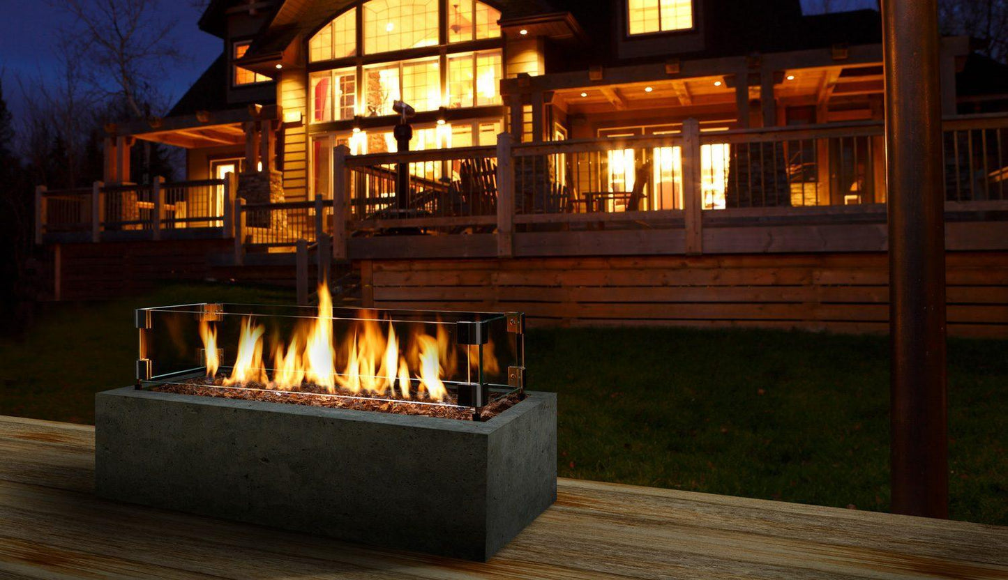 Kingsman Barbara Jean 48" Manual Control With Thermocouple, Propane Gas Outdoor Linear Burner