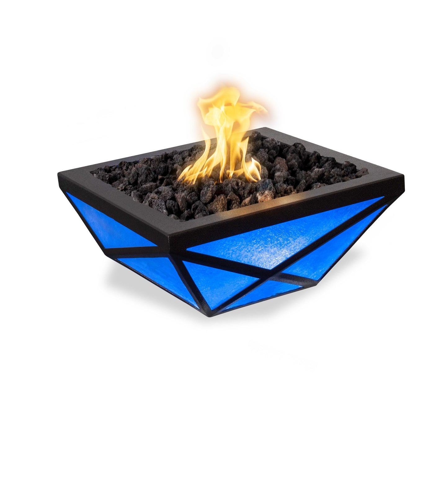 Gladiator Led Fire Bowl Metal Powder Coat by The Outdoor Plus - Free Cover Included