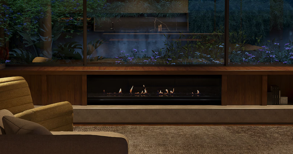 Escea LR1000 Electric Fireplace