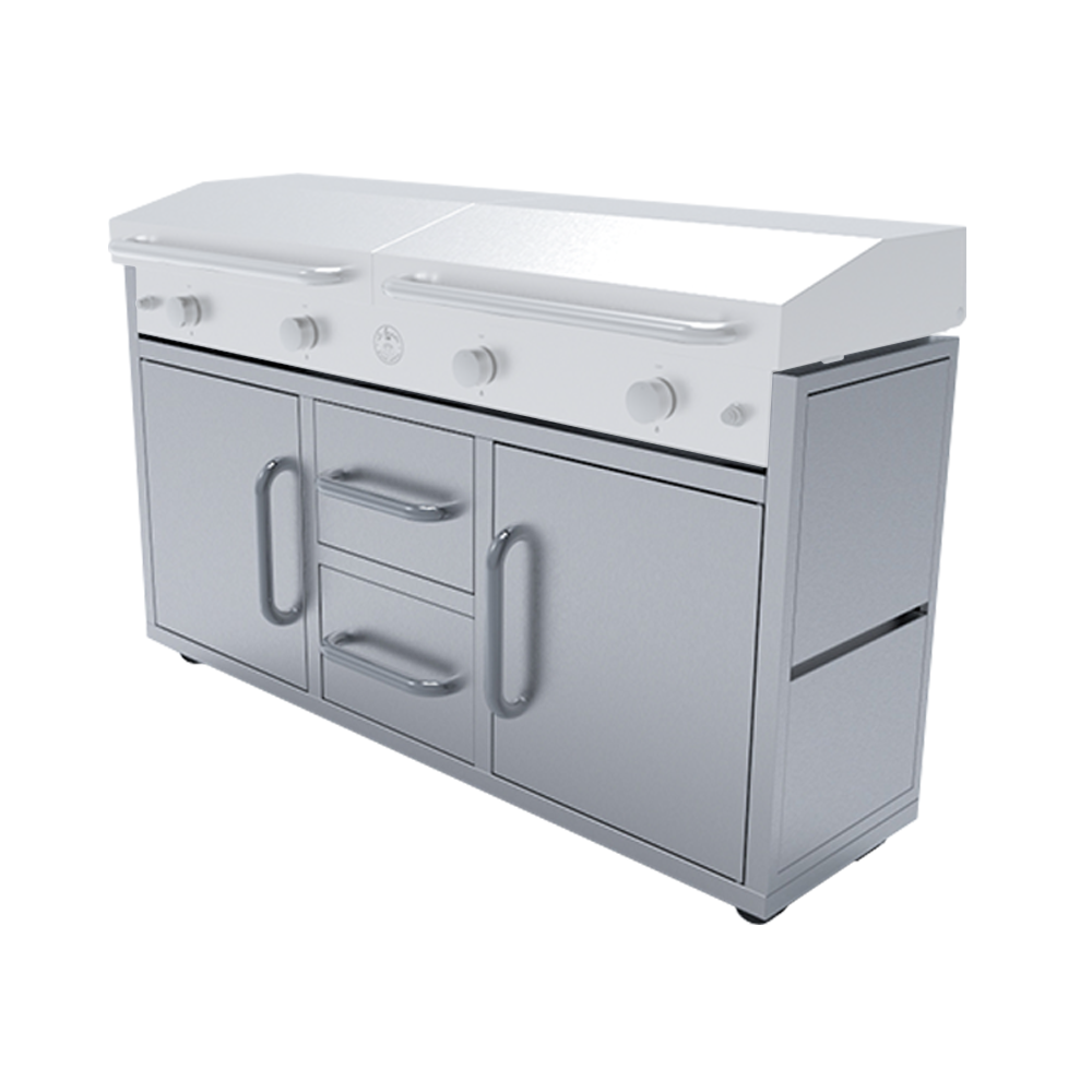 Freestanding Cart for The Grand Texan Griddle - GFCART160