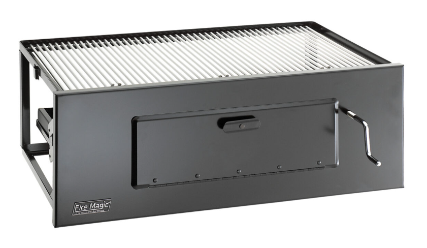 Fire Magic Lift-A-Fire Built-In Charcoal Grill