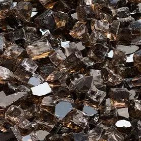 Majestic 10 Lbs. Smoked Embers Crushed Glass Media for Meridian Modern Fireplace