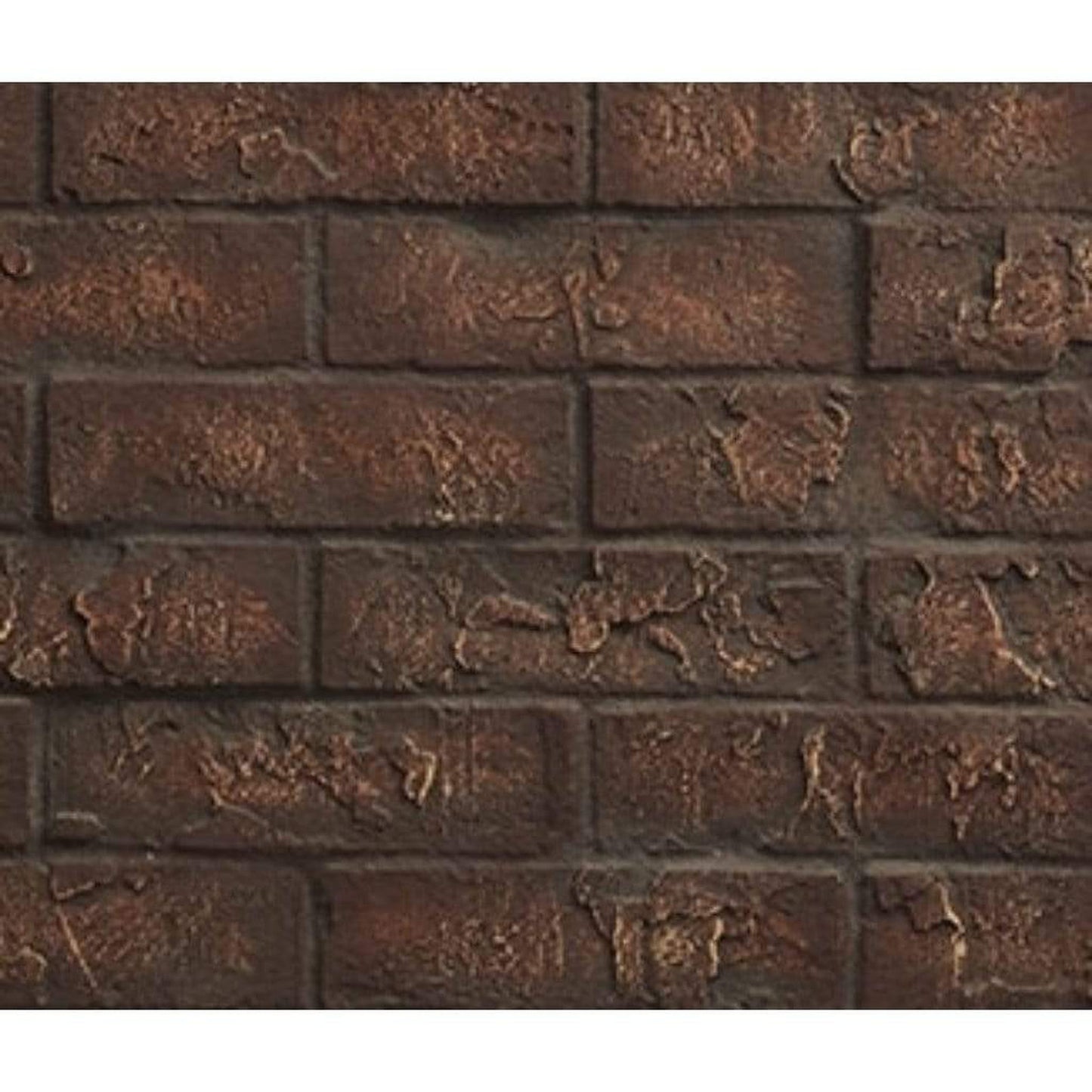 Majestic Cottage Red Brick Interior Panels for Marquis II See-Through 42" Gas Fireplace