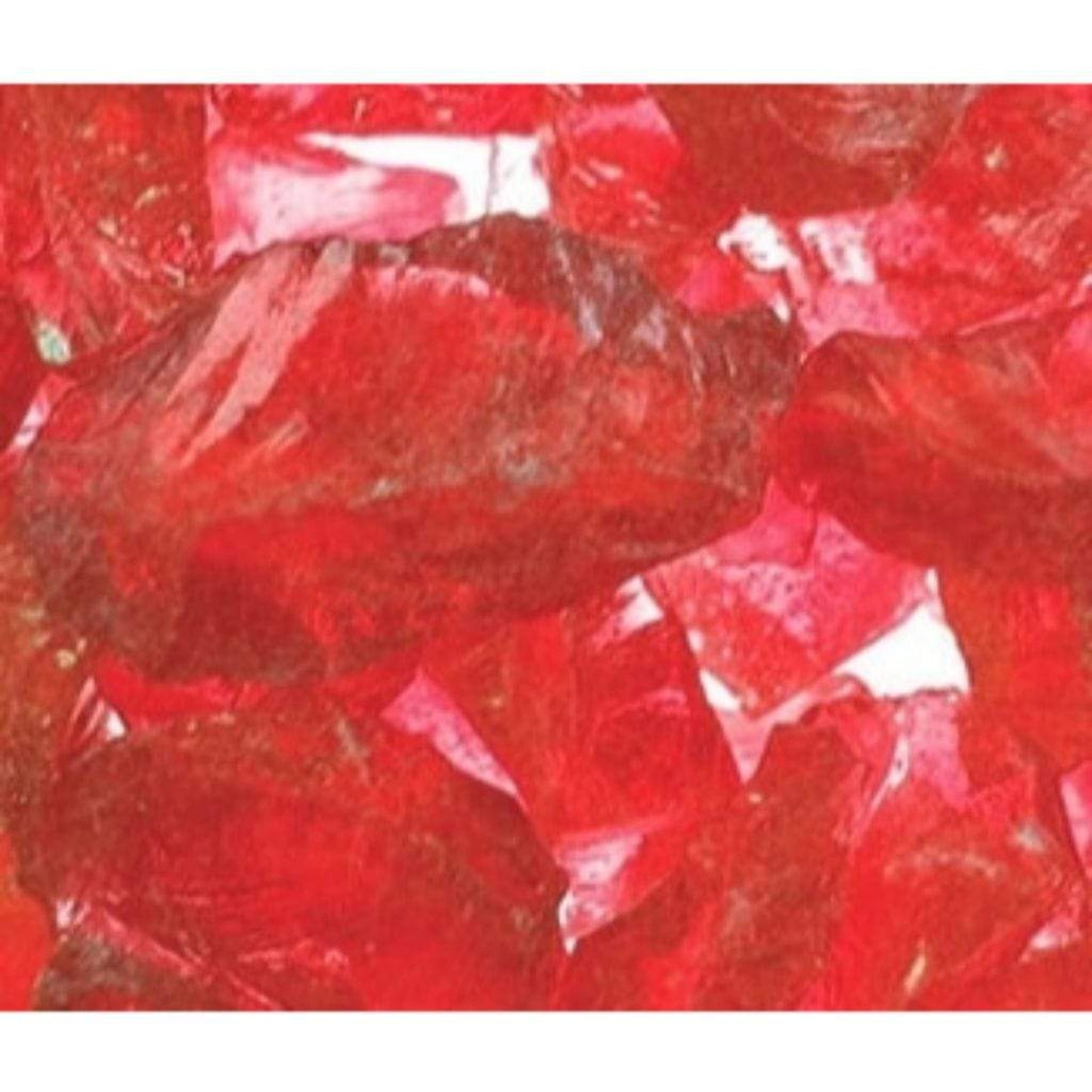 Majestic Scarlet Crushed Glass Media for Lanai Outdoor Gas Fireplace