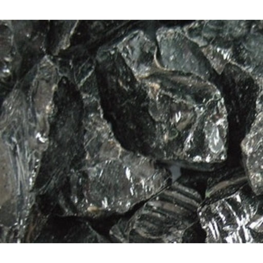 Majestic Ebony Crushed Glass Media for Pier and See-Through Multi-Sided Gas Fireplaces