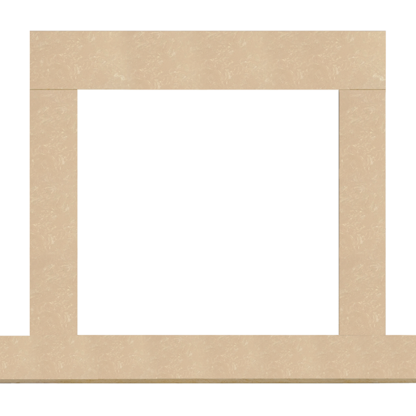 Majestic Design Series Set 3 49" Single-Pack Beige Stone Surround