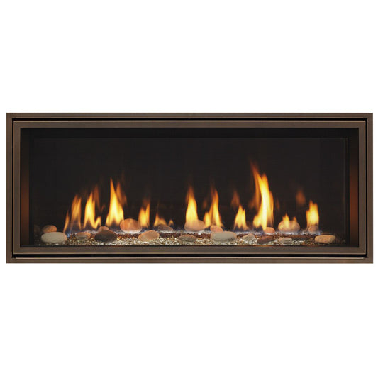 Majestic Echelon II 36" Linear Contemporary Direct Vent Natural Gas Fireplace With IntelliFire Touch Ignition System