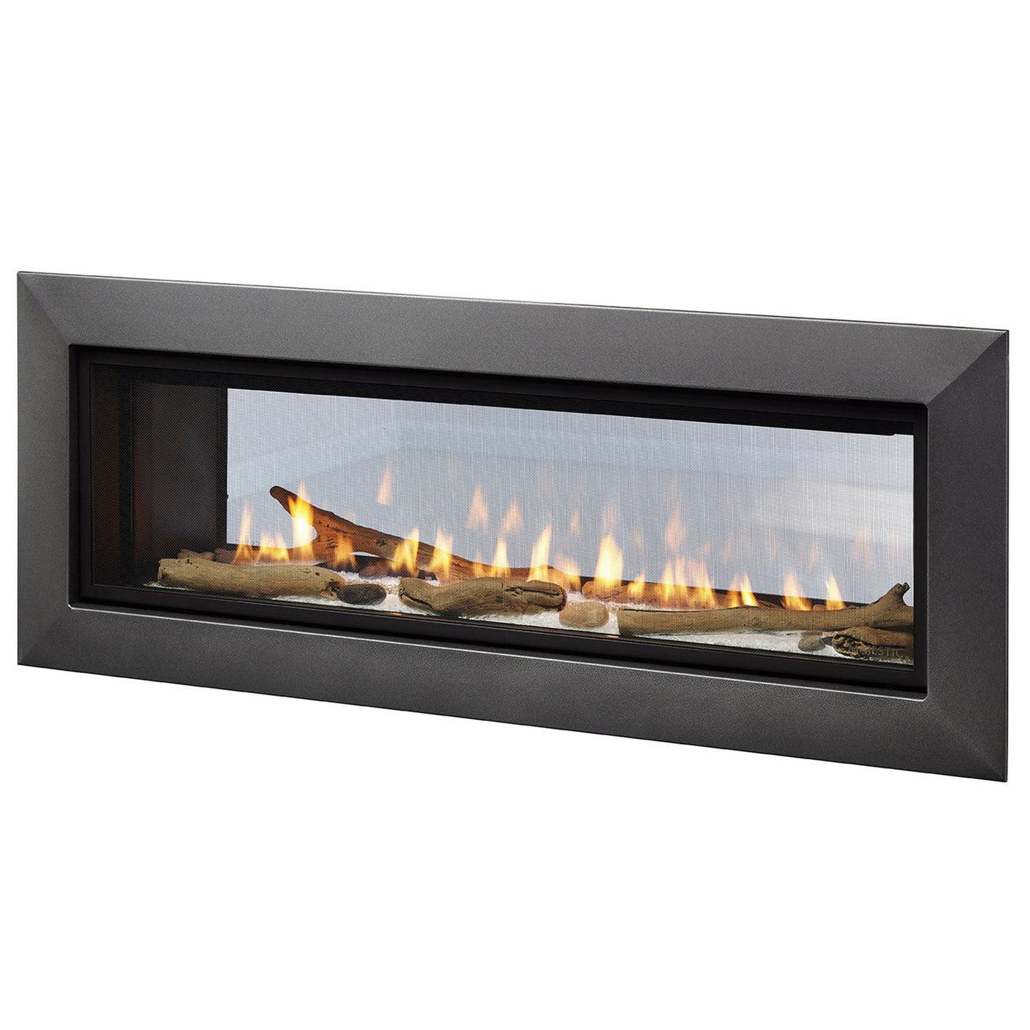 Majestic Echelon II See-Through 36" Linear Contemporary Direct Vent Natural Gas Fireplace With IntelliFire Touch Ignition System