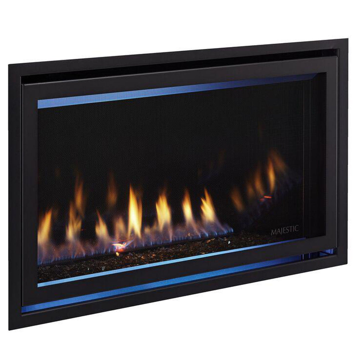 Majestic Jade 32" Linear Contemporary Direct Vent Natural Gas Fireplace With IntelliFire Touch Ignition System