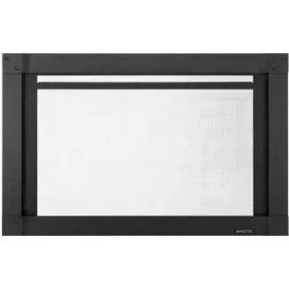 Majestic Mission Black Full View Screen Front for Trilliant 35" Gas Fireplace Insert