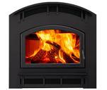 Majestic Mission Classic Black Arch Front for Pioneer III Wood Burning Fireplace