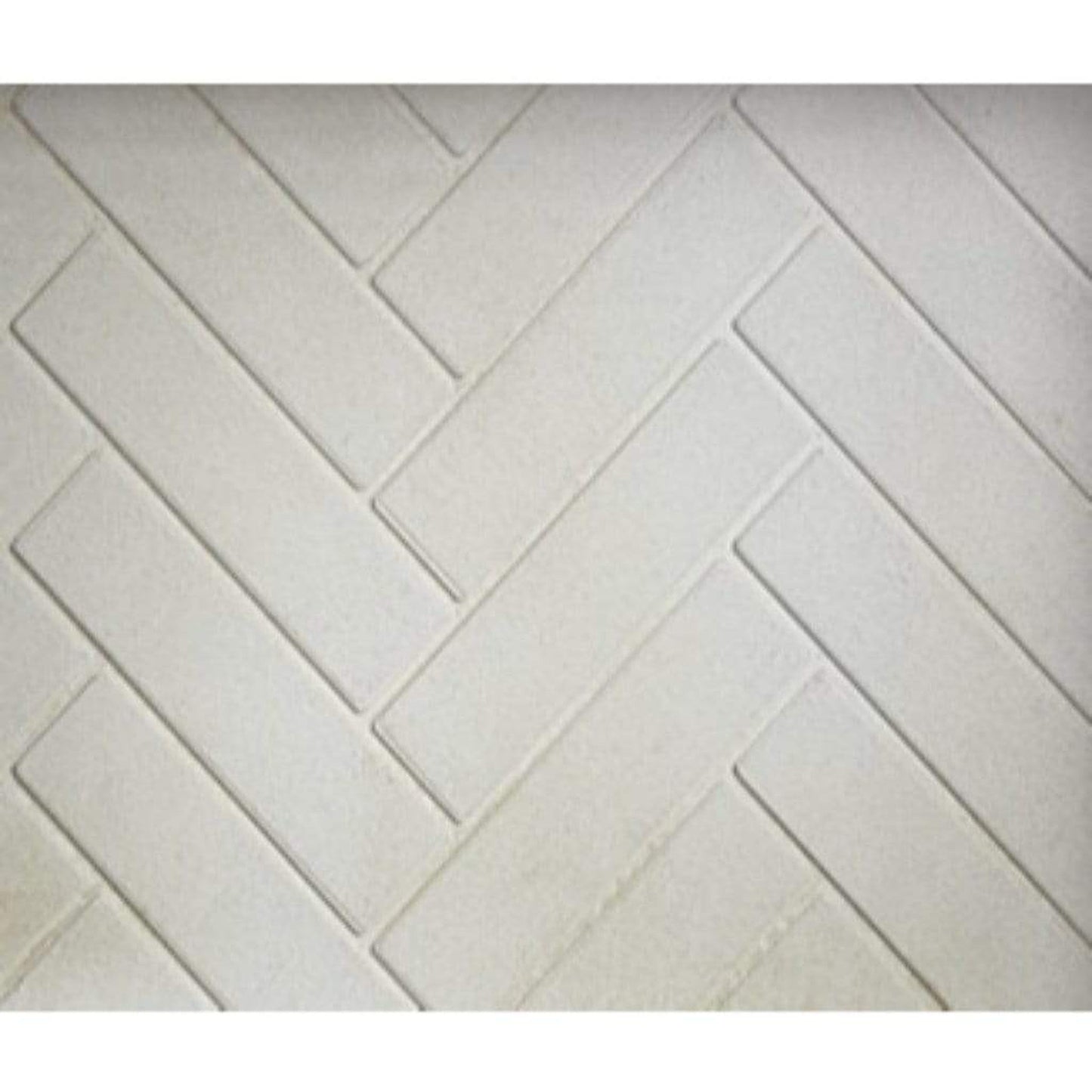 Majestic Natural Gray Herringbone Molded Brick Panels for Ashland 36" Wood Burning Fireplace