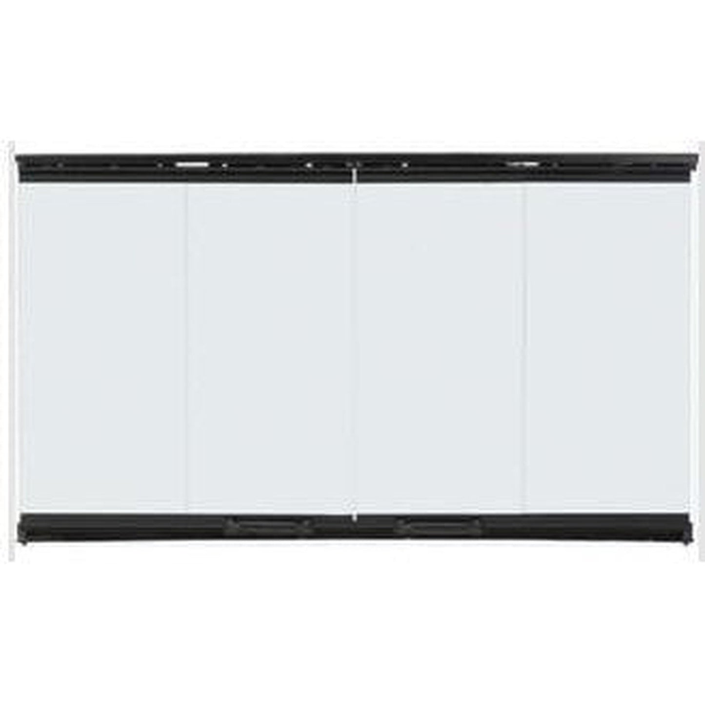 Majestic Original Bi-Fold Glass Doors for Biltmore Wood Burning Fireplace
