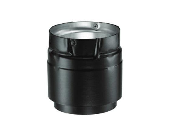 Majestic PelletVent Pro 3" Black Appliance Adapter