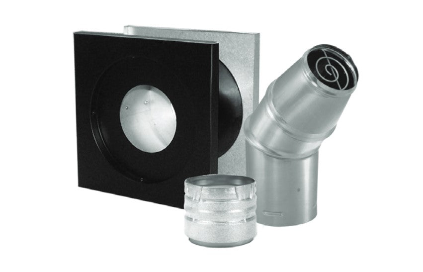 Majestic PelletVent Pro 3" Horizontal Kit