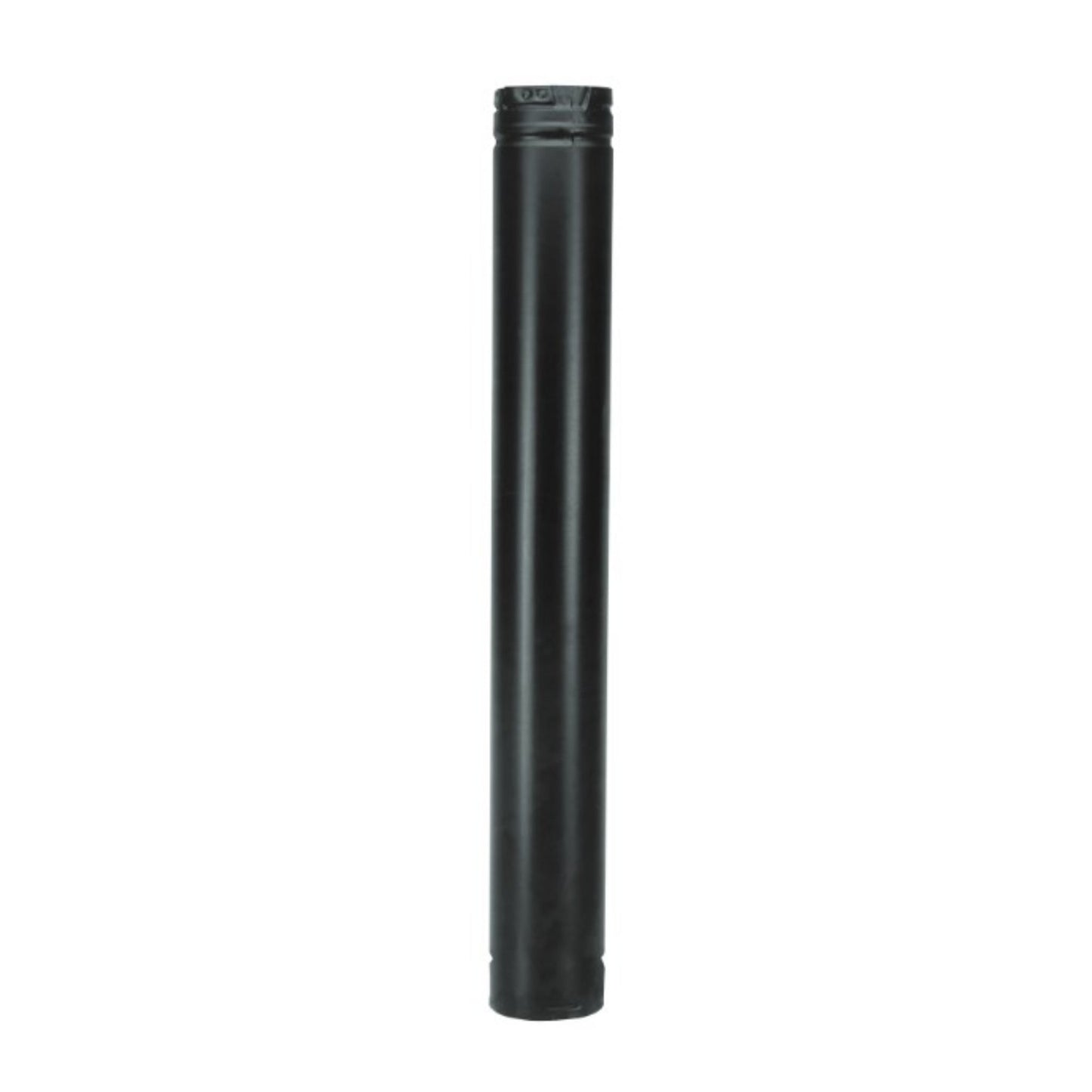 Majestic PelletVent Pro 4" x 24" Black Straight Pipe