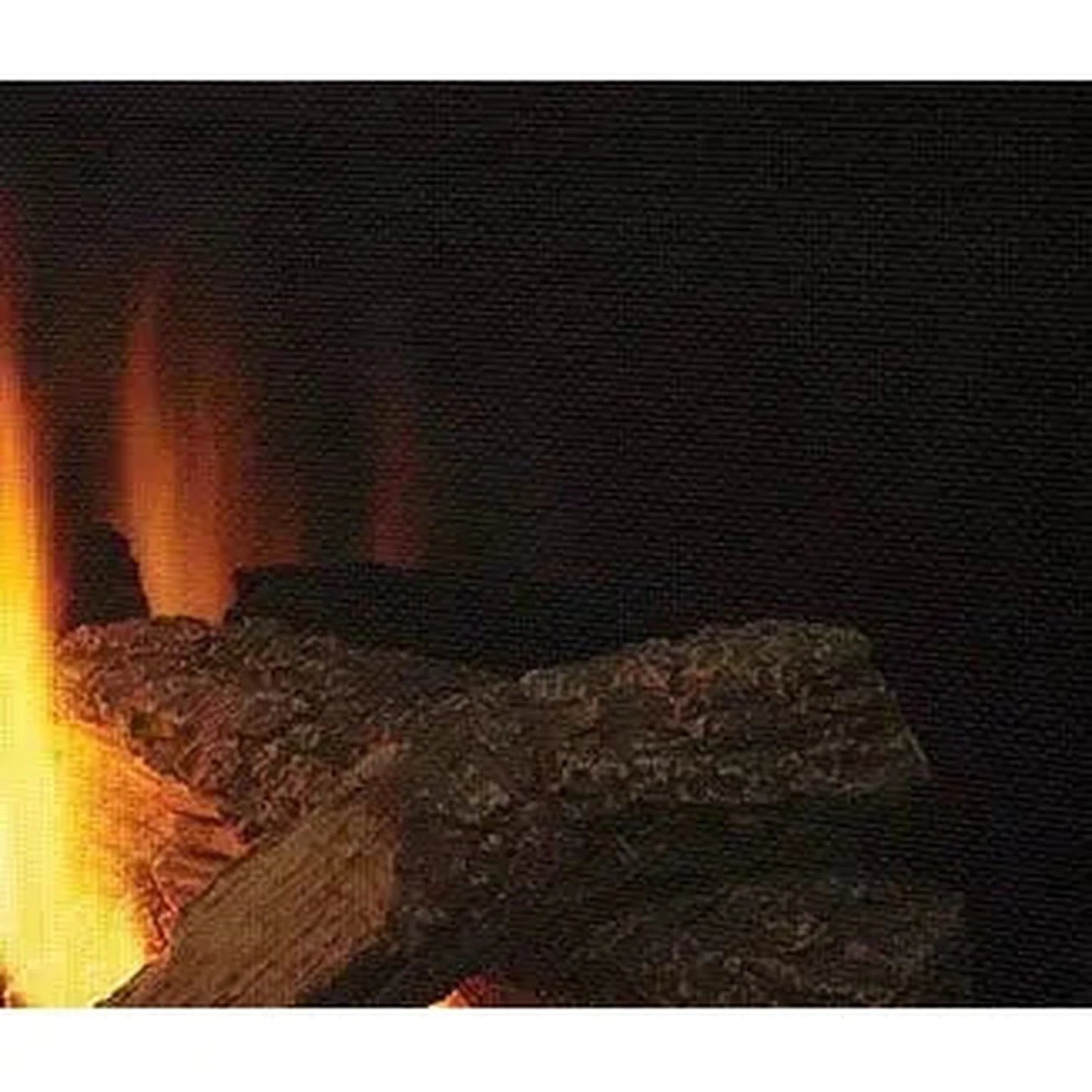 Majestic Reflective Black Contemporary Glass Liner Kit for Ruby 30" Gas Fireplace Insert