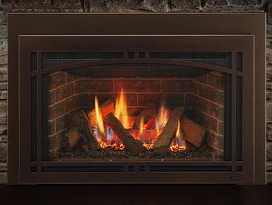 Majestic Ruby 30" Traditional Direct Vent Propane Gas Fireplace Insert With IntelliFire Touch Ignition System