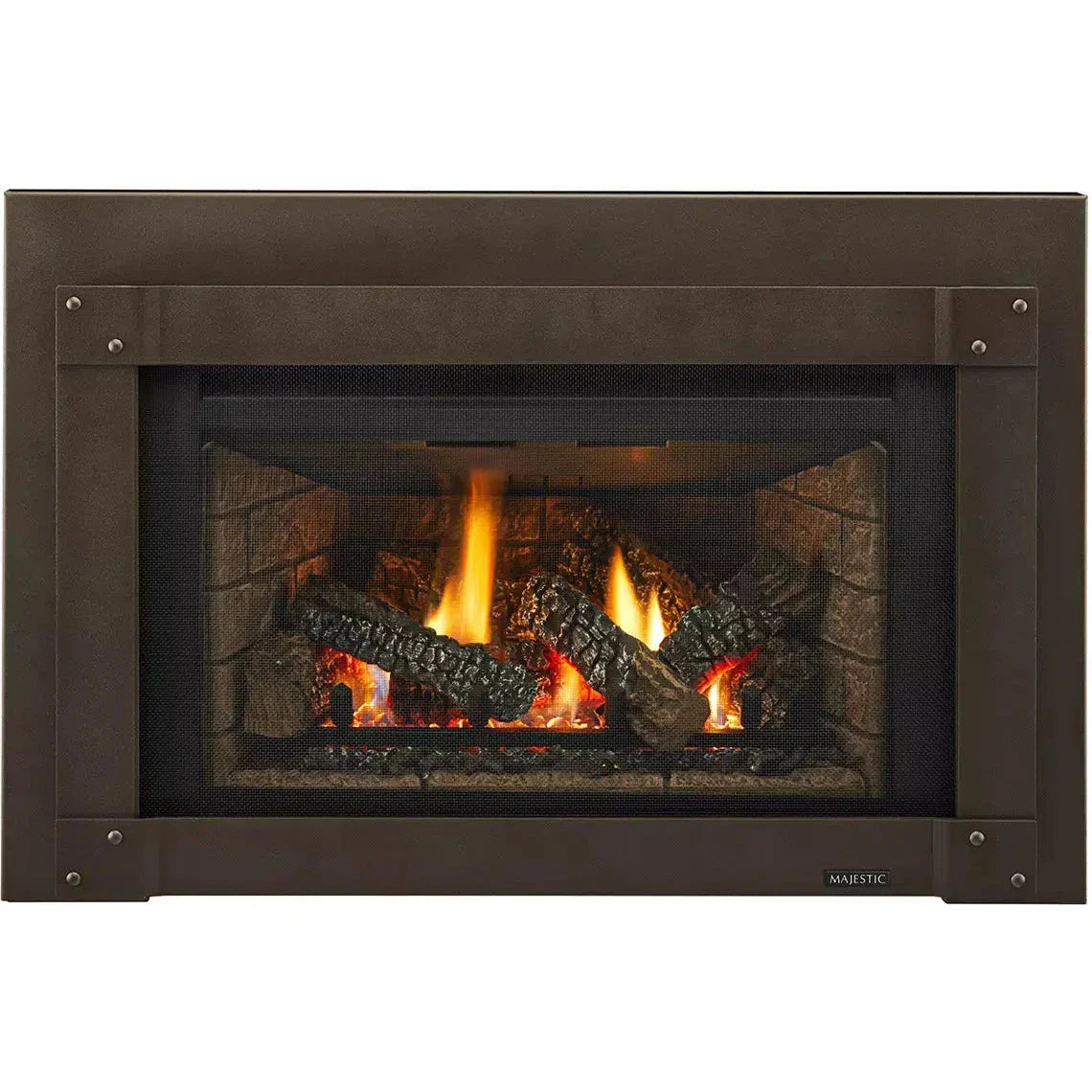 Majestic Trilliant Medium 30" Traditional Direct Vent Natural Gas Fireplace Insert With IntelliFire Touch Ignition System