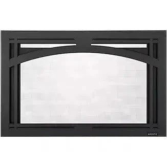 Majestic Tuscan New Bronze Arch Screen Front for Trilliant 30" Gas Fireplace Insert