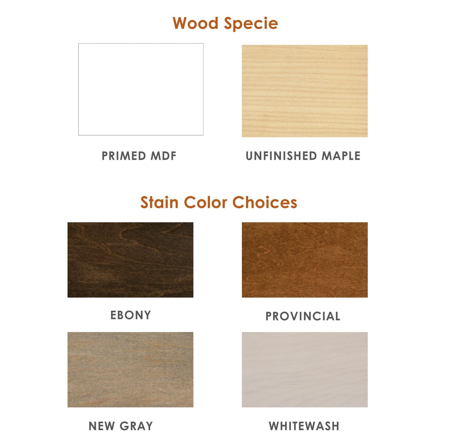 Majestic Signature Series Crosby 48" Primed MDF Modern Style Wood Mantel Shelf With Custom Ebony Stain Color