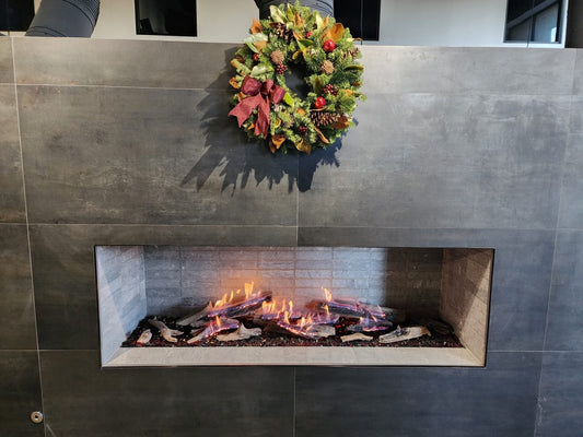 Mason-Lite 84" Linear Gas Fireplace