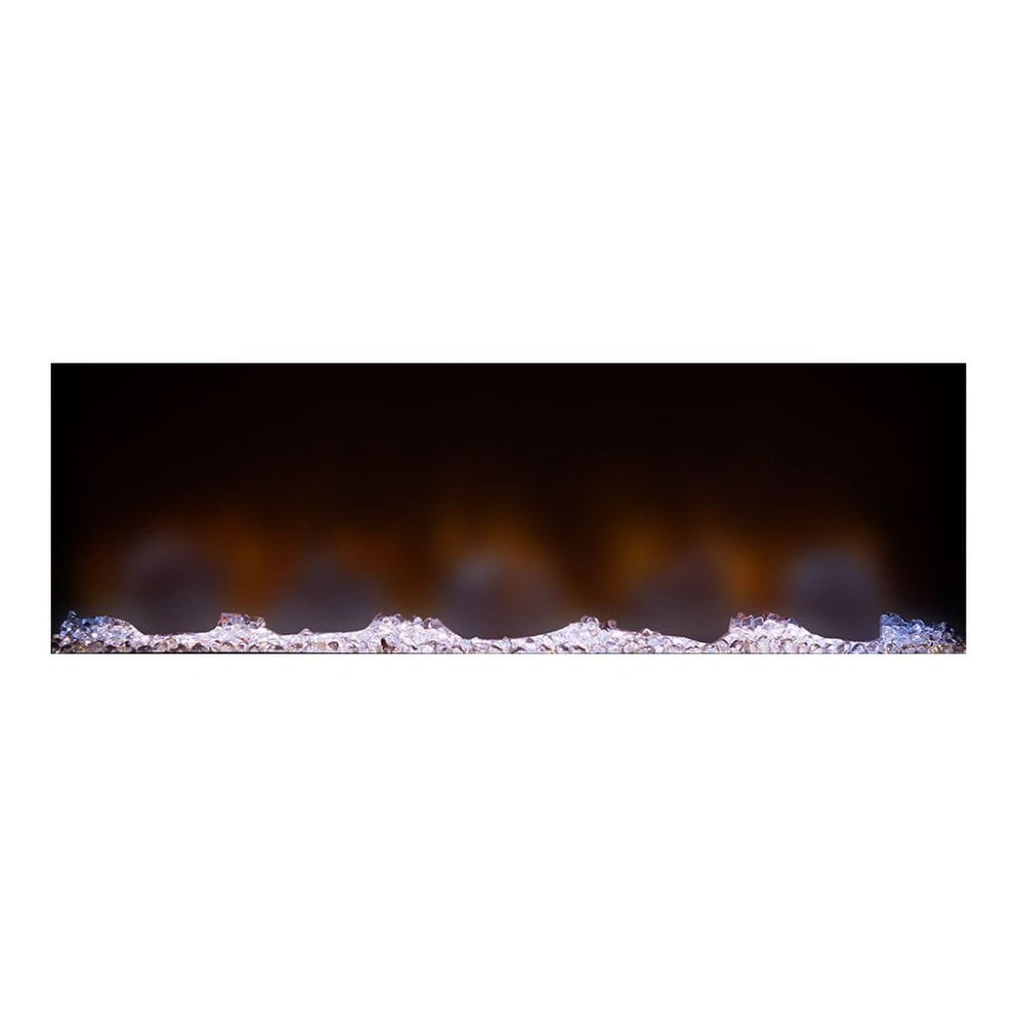 Modern Flames Big Glass Chunk & Glacier Crystal Diamond Glass Accent Kits for Landscape Electric Fireplaces