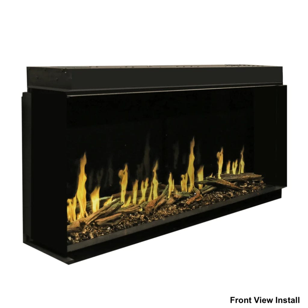 Modern Flames Orion Multi 100" Heliovision Built-in / Wall-Mounted Linear Smart Virtual Electric Fireplace