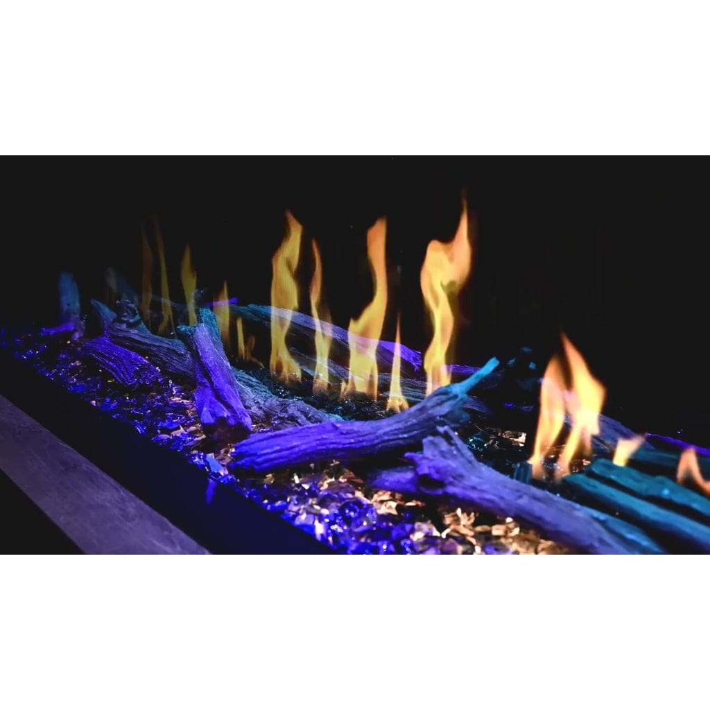 Modern Flames Orion Slim 100" Heliovision Built-in / Wall-Mounted Linear Smart Virtual Electric Fireplace