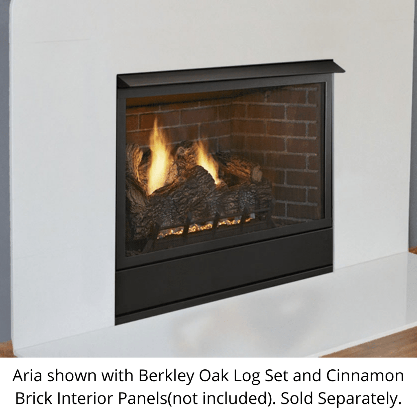 Monessen Aria 32" Traditional Vent Free Liquid Propane Gas Fireplace With IPI Ignition