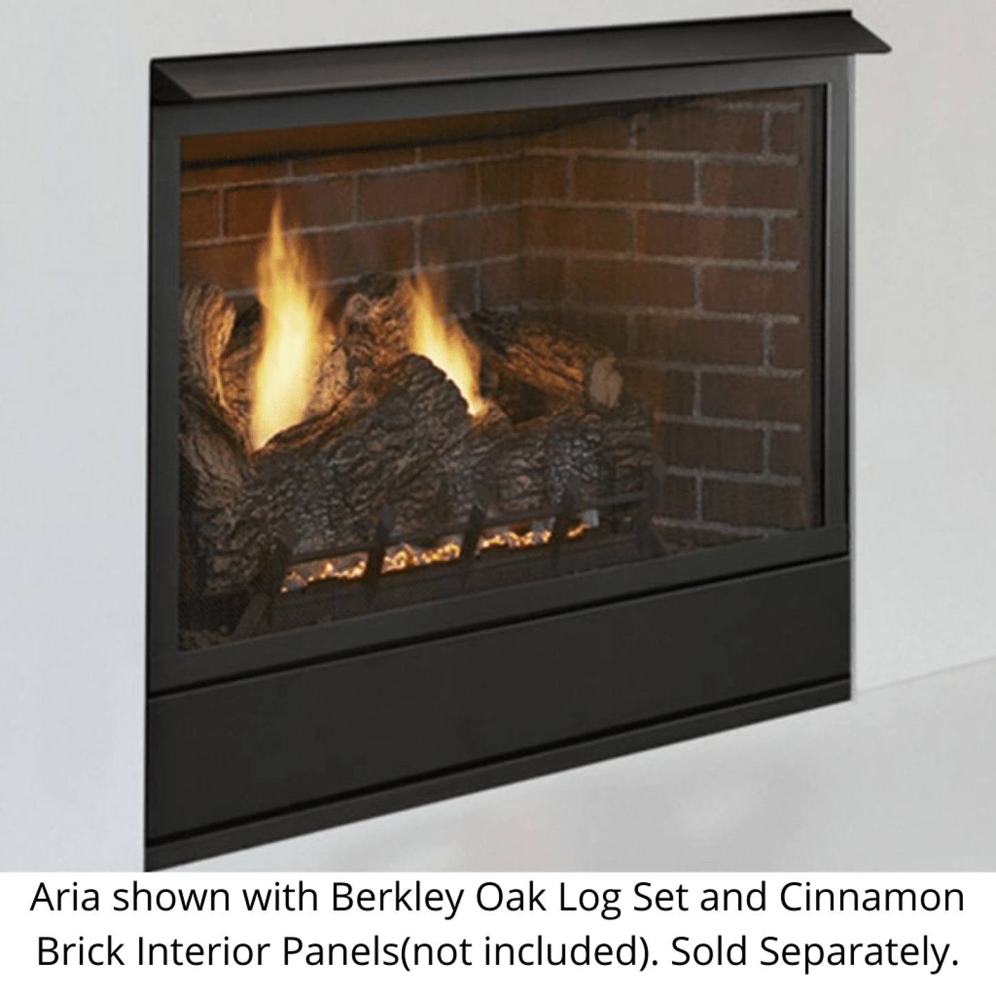 Monessen Aria 32" Traditional Vent Free Liquid Propane Gas Fireplace With IPI Ignition