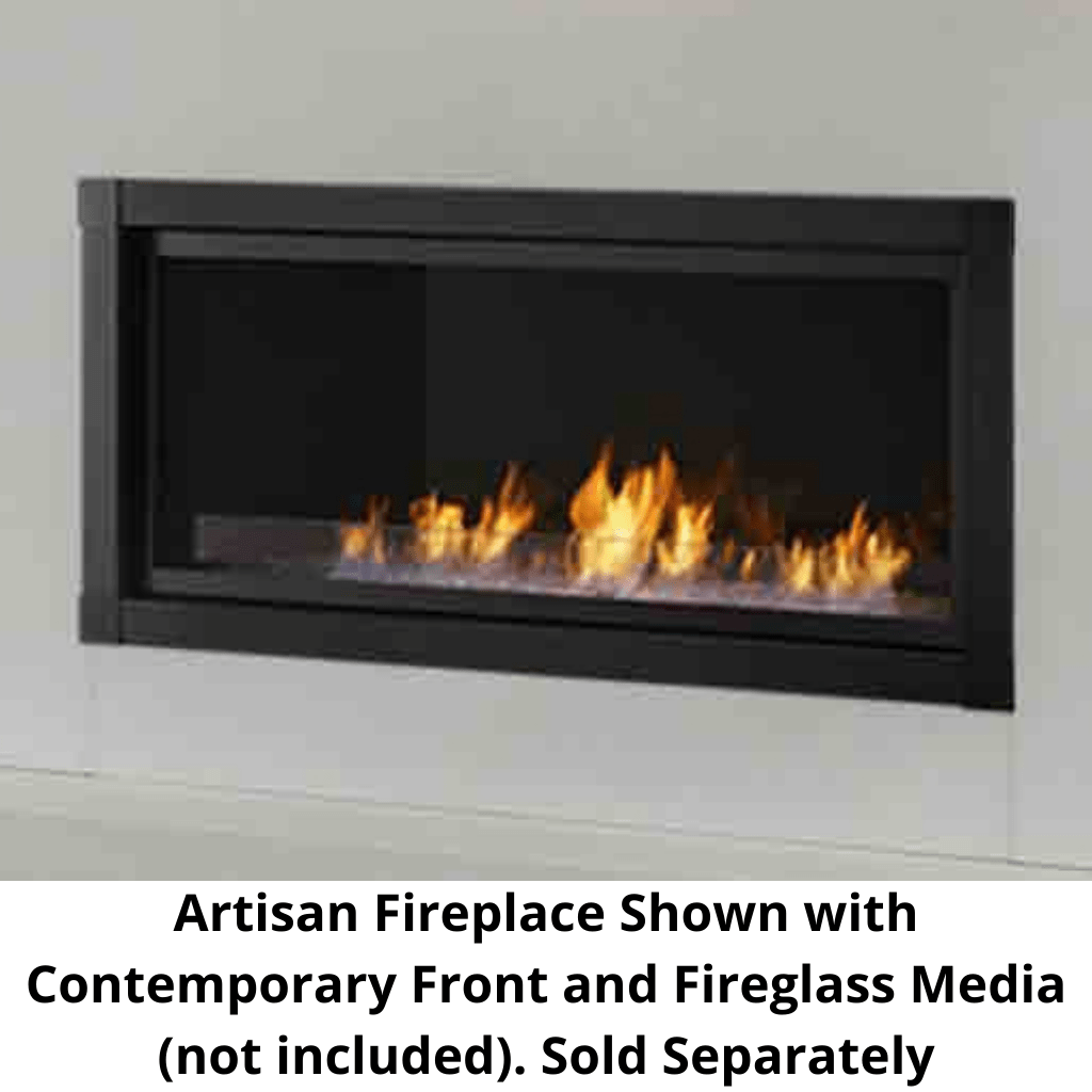 Monessen Artisan 42" Vent Free Liquid Propane Gas Linear Fireplace With IPI Plus Electronic Ignition and Remote Control